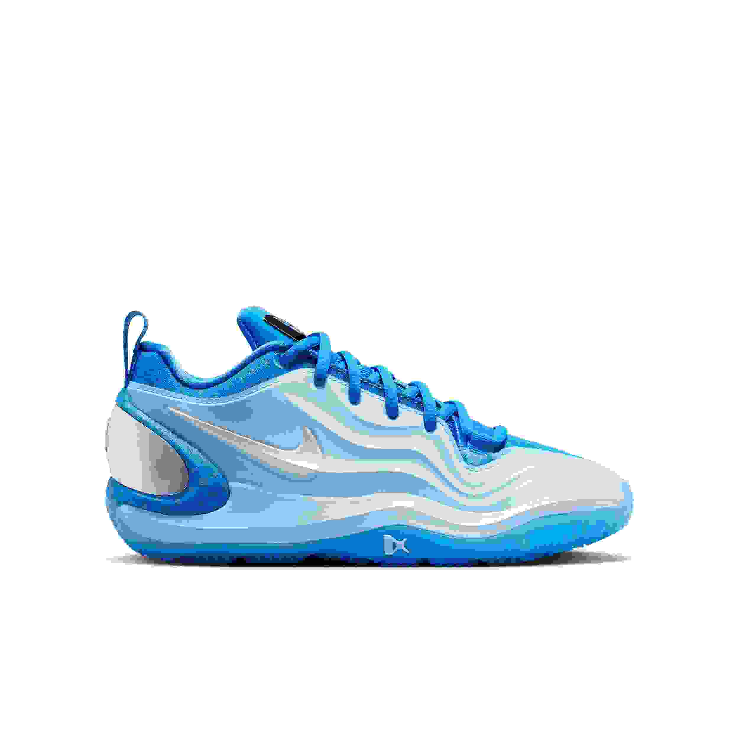 Nike A'Two Grade School Kids' "Crystal Blue" Basketball Shoe
